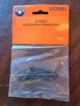 Lionel 6-12053 Fastrack Accessory Power Wire- Nos #3. Fixed Price $6.00.