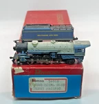 N Scale Rivarossi 5601E Heavy Pacific "b&o" Royal Blue Loco With Freight Car. Fixed Price $289.99.