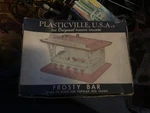 Vintage & Gauge Plasticville Ice Cream Frosty Bar #1401 Complete Box. Fixed Price $29.95.
