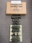 + Marx Modern 10471 Us Army 4361 Steam Locomotive 5 Car Set W/ Box. Fixed Price $595.00.