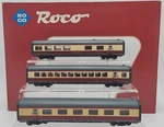 Roco 04070A Ho Scale Tee Helvita Vt 601 3 Car Passenger Set Ex/box. Fixed Price $93.99.