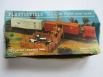 Vintage Plasticville 2611-100 Cattle Loading Pen Ho Train With Box. Fixed Price $49.99.