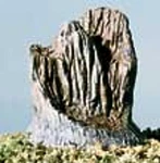 Woodland Broken Tree Stumps (14) - Model Railroad #S32. Fixed Price $12.30.