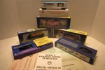 Ahm Ho Train Set 63930 Mdt Diesel Locomotive 5001C Santa Fe Gondola Box Car. Fixed Price $120.95.