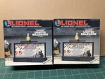 Lionel 6-12882 Lighted Billboards Lot, Also (2) New Green Wire Coils In Ea.. Fixed Price $28.99.