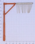 Lionel 3424-7 Orange Tell Tale Pole Assembled. Fixed Price $10.00.