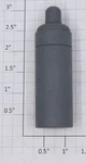 Lionel 3927-38 Plain Solid Track Cleaner Bottle Medium Gray (non-opening). Fixed Price $6.00.