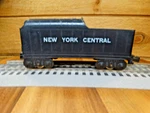 Marx Usa O27 Gauge Nyc Four-wheel Plastic Engine Tender. Fixed Price $12.75.