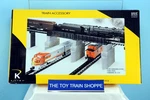 K-line K-41814 Girder Bridge On Piers 20" 7.25" Spans Tracks. New Box.. Fixed Price $69.96.