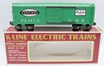 K-line K-643001 Nyc Classic Box Car Gauge The 1:48 Scale Green. Fixed Price $29.99.
