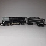 K-line Gauge 4-6-2 Steam Engine #3009 With Tender Chesapeake & Ohio. Fixed Price $49.99.