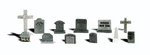 Woodland Scenics 2726 Scale Accents Tombstones PKG(11). Fixed Price $26.99.