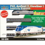 Kato 106-6285DCC Amfleet Ii & Viewliner Intercity Express Train 4 Car Scale. Fixed Price $219.99.
