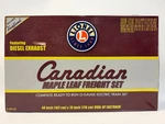 Lionel 6 30145 Canadian Maple Leaf Rtr Freight Set Very Gently Used Complete. Fixed Price $399.98.