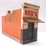 Downtown Deco 1/24TH Scale Gauge Building Kit Red's Towing Great Brick Detail. Fixed Price $134.95.