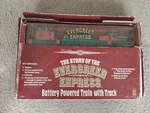 Story Of The Evergreen Express Battery Powered Train Set. Fixed Price $12.00.