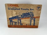 Lionel #110 Gauge Graduated Trestle Set W/ Box Good. Fixed Price $16.59.