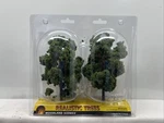 Woodland Scenics Medium Green Built Trees Deciduous To 7IN PKG(2) TR1516. Fixed Price $22.45.