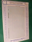 Microscale Decals #48-158 Acf 70 Ton Cov. Hoppers Black Private Shippers. Fixed Price $6.50.