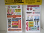 Blair Line O Scale 258 Main Street Iii Signs. Fixed Price $8.55.