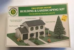 Bachmann Scale 2551 Two Story House Building & Landscaping Kit Sealed Vintage. Fixed Price $14.99.