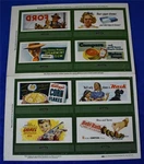 Lionel Billboard Sheet 1949 With Printing Error. Fixed Price $99.95.
