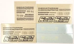 Champ Ho Scale Decals #HC-626 D&rgw Rio Grande Steel Caboose (black Lettering). Fixed Price $6.49.