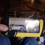 K-line Kruisers Silver Vw Beetle Cabriolet With Caravan 1:43 Scale Diecast. Fixed Price $26.00.