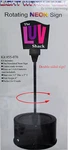 Luv Shack Terrific Rotating Sign Miller Engineering O/ho Size-perfect & Fun. Fixed Price $49.52.