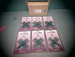 Qty 6 Of Mth 45-1005 Scaletrax 90 Degree Crossover Box Tracks New.. Fixed Price $30.00.