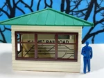 K-line K-121 Switchman's Tower Upper With Roof, Windows, Board And. Fixed Price $12.95.