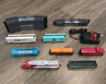 Bachmann E-z Track System Ho Scale Santa Fe Thunderbolt Electric Train Set #6067. Fixed Price $64.99.
