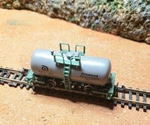 Scale: Vintage Atlas Diamond Beer Can Tank CAR#7923, Model Train Railroad -nib. Fixed Price $24.95.