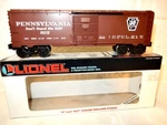 Lionel # 6-19212 Pennsylvania Box Gauge Freight Car-wth Orig Look. Fixed Price $17.99.