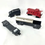 Marx Lionel Gauge Lot Erie 51170 S.p. 39520 Flat 6047 Caboose + Custom Read. Fixed Price $21.74.