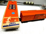 Lionel, Scale # 3656,OPERATING Cattle (car Only),orig Box, Good Cond.(rt). Fixed Price $15.00.