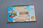 Wooden Railway Thomas The Train Clickity-clack Track 3.5" 1/2" Curved Box. Fixed Price $12.99.