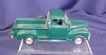 Diecast Metal Chevrolet C3100 Pick Up Truck Road Champs Inc.. Fixed Price $10.00.