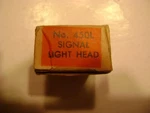 Lionel No. 450L Signal Light Head-mint-original Box. Fixed Price $75.00.