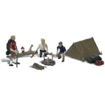 Woodland Scenics Campers (3) W/tent & Accessories Scale. Fixed Price $40.88.