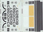 Microscale Decals: Maine Central Diesel Locomotives, Harvest Gold Sch.... Fixed Price $12.95.