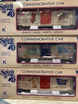 Line K761-7601A Spirit Of 3 Car Set #1 Nib. Fixed Price $119.99.