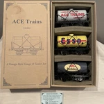 Ace Trains London 3-CAR Tanker Set #1 & G/1M Series Gauge New!. Fixed Price $124.95.