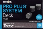 Starborn Trex Pro System Woodland Brown 100 Count Deck Only New. Fixed Price $22.00.