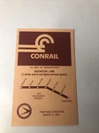 1978 Conrail New Jersey Nj Transit Boonton Line Railroad Timetable #4. Fixed Price $17.50.