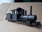 ON18 0-6-0 Baldwin With Tender Conversion Kit By Railway Recollections Not ON30. Fixed Price $54.56.