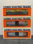 Lionel Gauge 6-19276 6464 3-BOXCARS Series V 6-19277; 19278 & 19279 Lnib. Fixed Price $44.95.