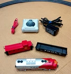 Bachmann - Santa Fe Flyer Ready To Run Electric Set Ho Scale. Fixed Price $90.00.