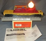 Lionel 16678 Rock Island Operating Searchlight Car W/ Crewman O/027 Ga. '94 Usa. Fixed Price $33.00.