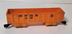 Lionel Gauge Pennsylvania Rr Hopper Freight Car Orange #347100 Model Train. Fixed Price $19.99.